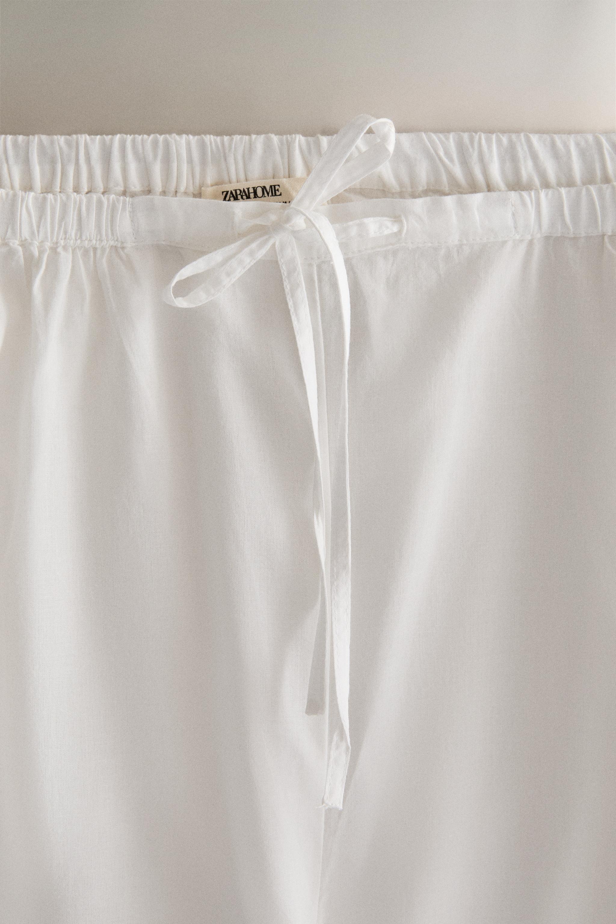 LACE TRIMMED PANTS